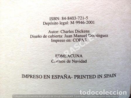 Libros antiguos: CUENTO DE NAVIDAD - CHARLES DICKENS - Foto 2