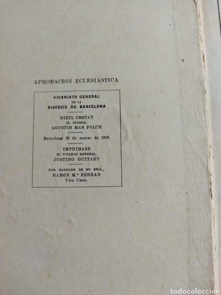 Libros antiguos: Eustaquio .C.Schmid 1918 - Foto 9
