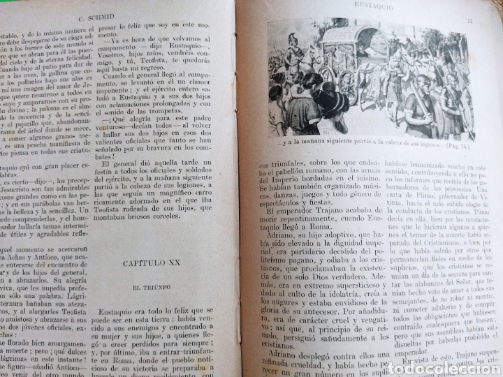 Libros antiguos: Eustaquio .C.Schmid 1918 - Foto 10