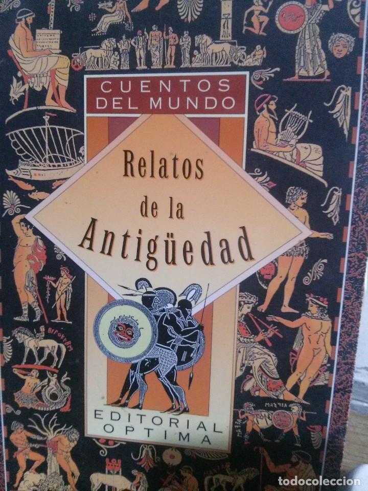 Libros antiguos: RELATOS DE LA ANTIG&Uuml;EDAD, EDIT. OPTIMA - Foto 1