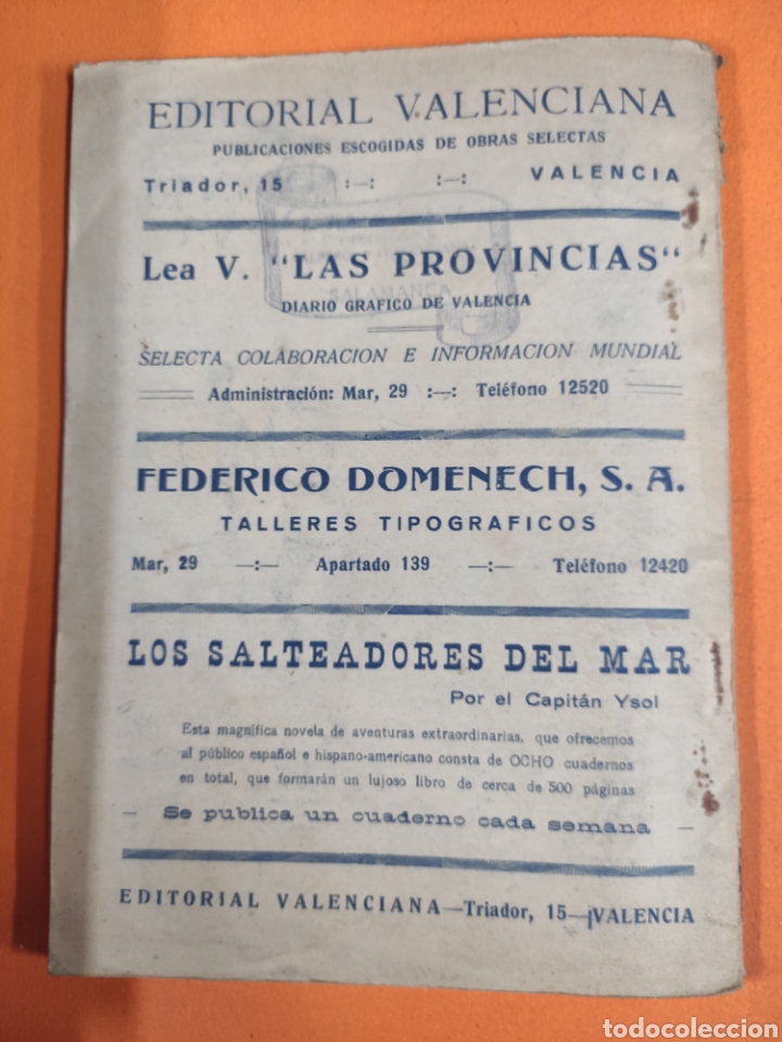 Libros antiguos: LOS SALTEADORES DEL MAR - Foto 2
