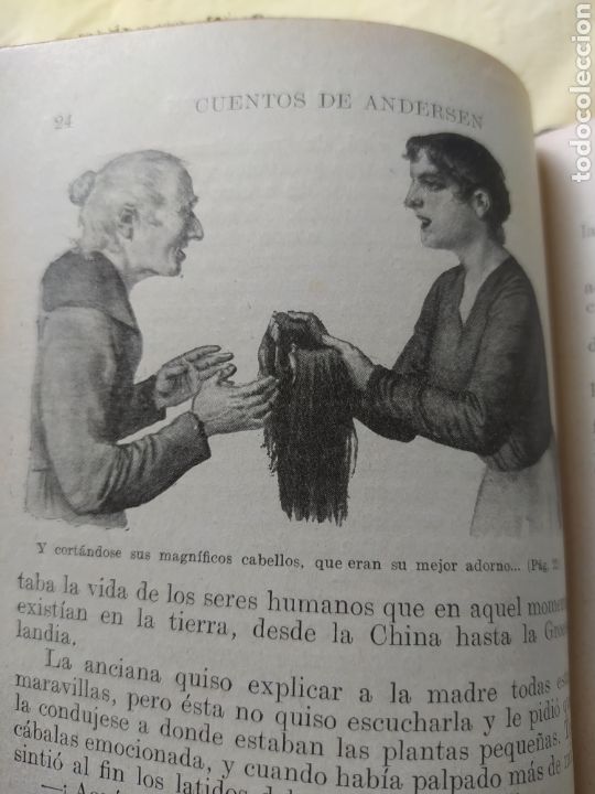 Libros antiguos: ANDERSEN CUENTOS - Foto 8
