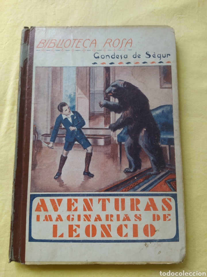Libros antiguos: AVENTURAS IMAGINARIAS DE LEONCIO - Foto 1