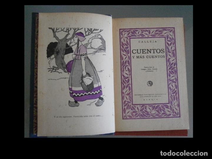 Libros antiguos: Cuentos y m&aacute;s cuentos. Calleja - Foto 4