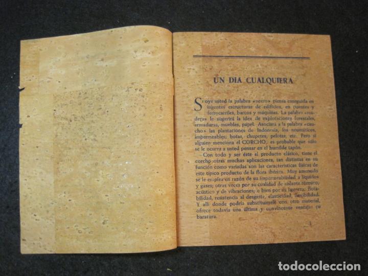 Libros antiguos: UN DIA CUALQUIERA -CUENTO EN PAPEL CORCHO ILUSTRADO POR MUNTAÑOLA-VER FOTOS-(K-3698) - Foto 6 - 275144098