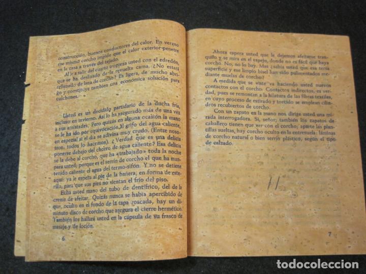Libros antiguos: UN DIA CUALQUIERA -CUENTO EN PAPEL CORCHO ILUSTRADO POR MUNTAÑOLA-VER FOTOS-(K-3698) - Foto 8 - 275144098