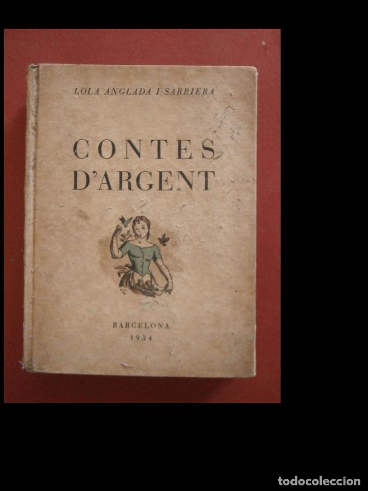 Libros antiguos: Contes dargent. Lola Anglada - Foto 1