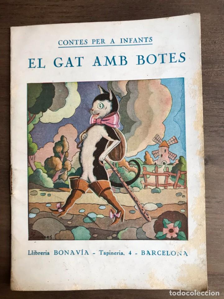 Libros antiguos: El gat amb botes - Foto 1