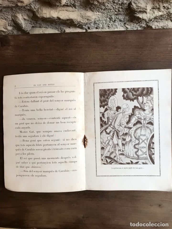 Libros antiguos: El gat amb botes - Foto 3