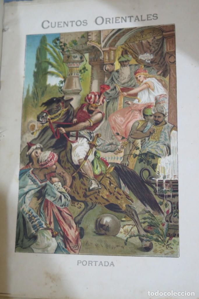 Libros antiguos: CUENTOS ORIENTALES. GRIMM. BIBLIOTECA EL CAMARADA - Foto 6