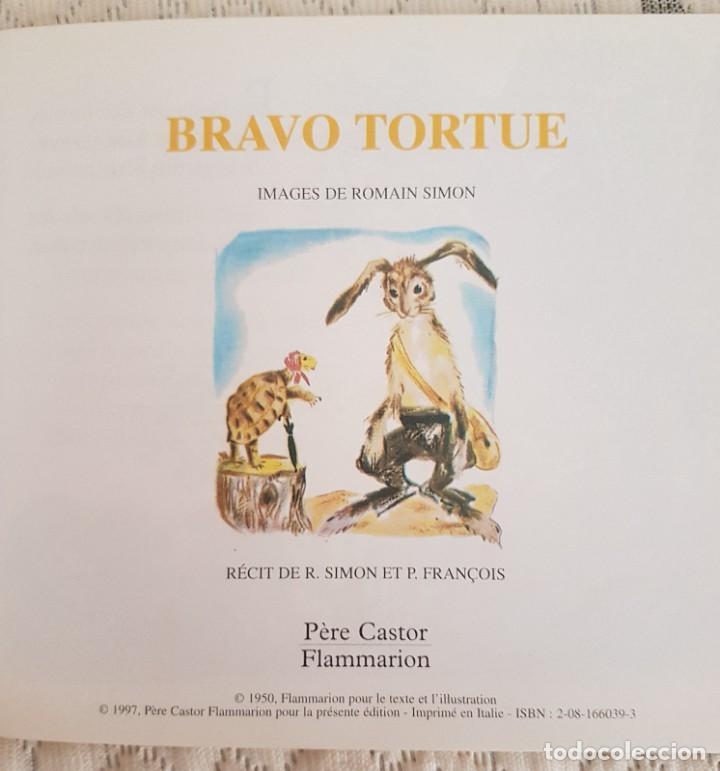 Libros antiguos: Bravo tortue. Les mini castor. - Foto 3
