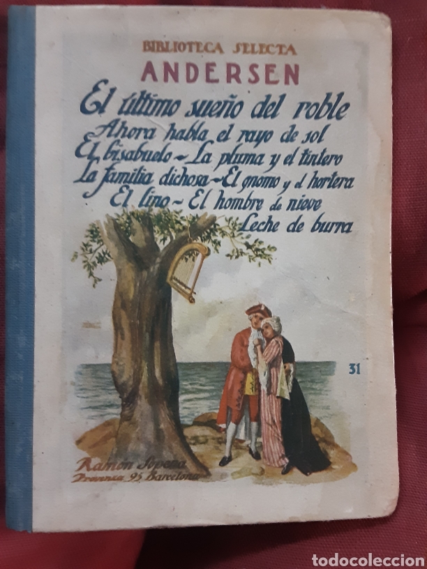 Libros antiguos: Biblioteca Selecta Andersen varios cuentos 1923 - Foto 1