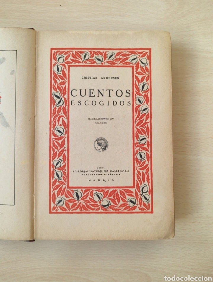 Libros antiguos: Cuentos de Andersen 1876 - Foto 4