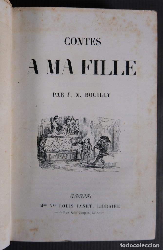 Libros antiguos: Contes a ma fille - J.N.Bouilly - Libraire Louis Janet - Foto 1 - 296723973