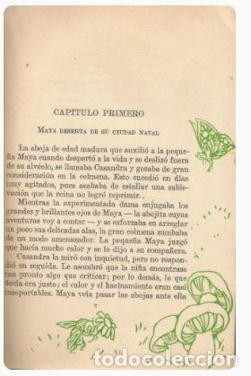 Libros antiguos: MAYA LA ABEJA - WALDEMAR BONSELLS-JUVENTUD-1935 - Foto 3