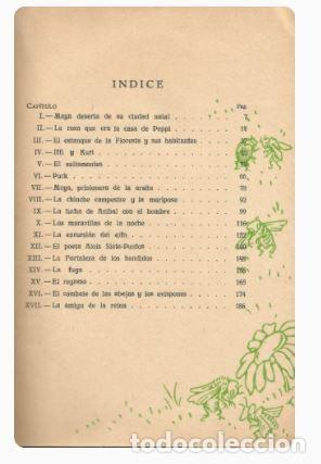 Libros antiguos: MAYA LA ABEJA - WALDEMAR BONSELLS-JUVENTUD-1935 - Foto 4