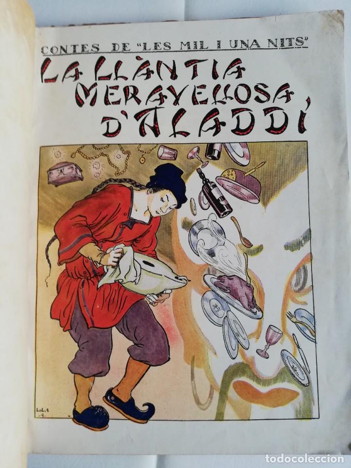 Libros antiguos: La Llantia Meravellosa d Alad&iacute; - Foto 2