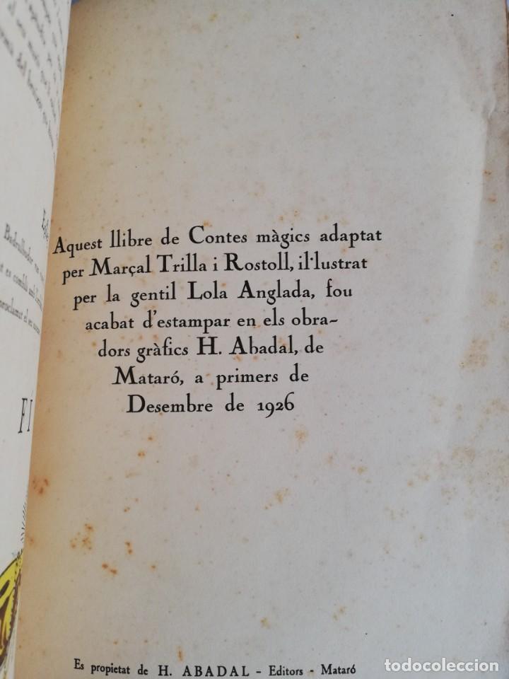 Libros antiguos: La Llantia Meravellosa d Alad&iacute; - Foto 5