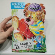 Libros antiguos: EL LEON Y EL RATON - COLECCION FABULAS - 1983 - CUENTO INFANTIL TROQUELADO / 16.726. Lote 314910453