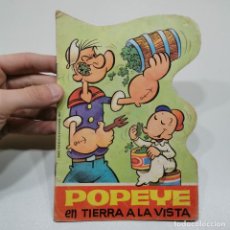 Libros antiguos: POPEYE EN TIERRA A LA VISTA - TELE COLOR - 1968 - CUENTO INFANTIL TROQUELADO / 16.747. Lote 314913098