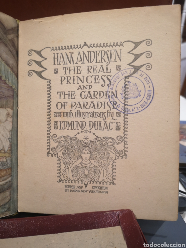 Libros antiguos: The real princess. Hans Andersen. - Foto 4