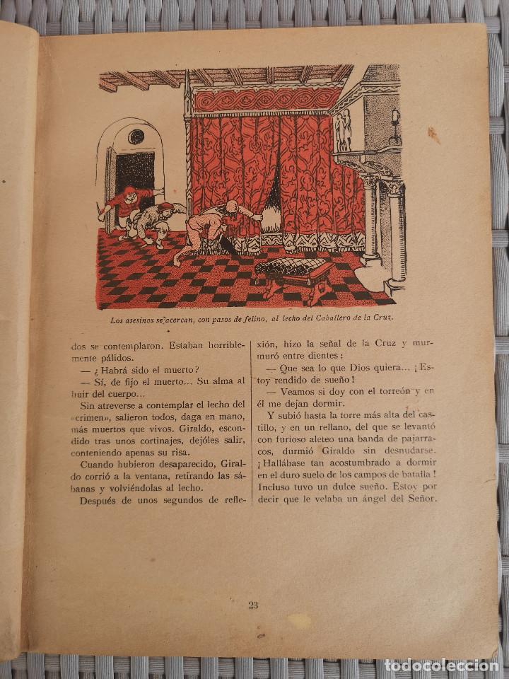 Libros antiguos: LIBRO - EL CABALLERO DE LA CRUZ - Clovis Eimeric - Editorial Juventud 1927 - Foto 6