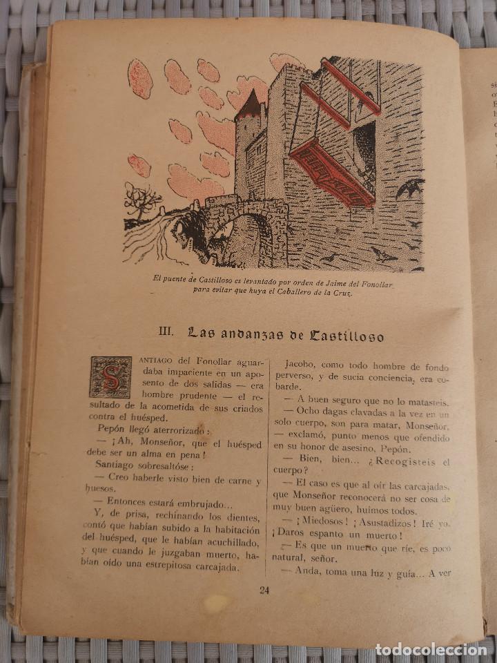 Libros antiguos: LIBRO - EL CABALLERO DE LA CRUZ - Clovis Eimeric - Editorial Juventud 1927 - Foto 7