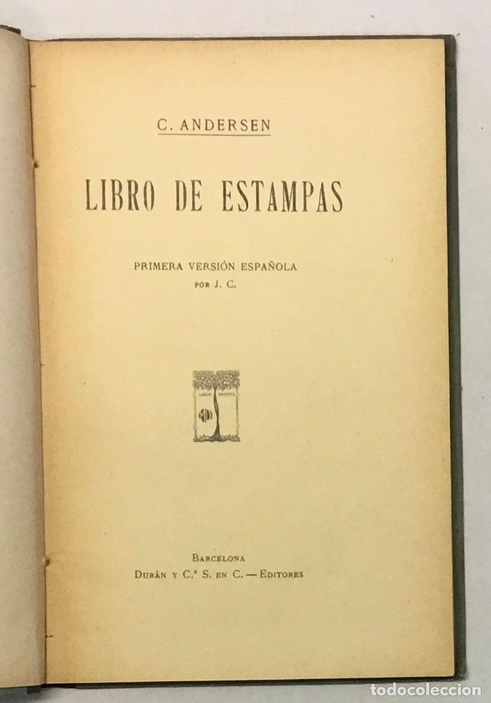 Libros antiguos: LIBRO DE ESTAMPAS. - ANDERSEN, C. - Foto 3