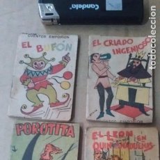 Libros antiguos: LIBRILLOS SATURNINO CALLEJAS TE EL SOL MADRID ESPAÑA Y CUENTOS Y FABULAS ARGENTINA LOTE POR 4