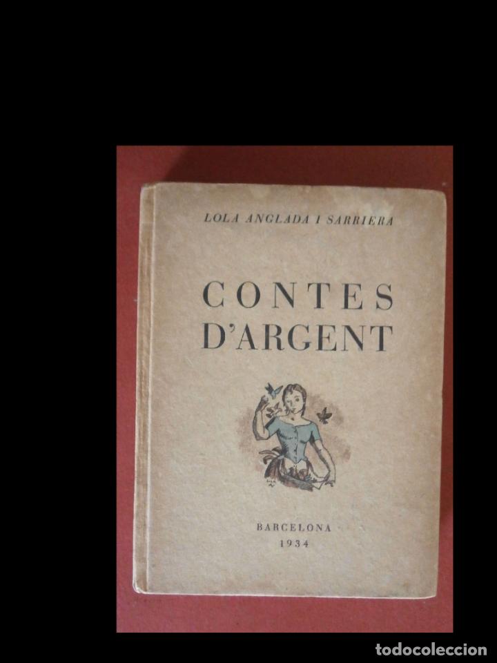 Libros antiguos: Contes dargent. Lola Anglada - Foto 1