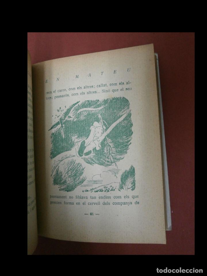 Libros antiguos: Herois de cal&ccedil;a curta. En Mateu. Josep Miracle - Foto 3