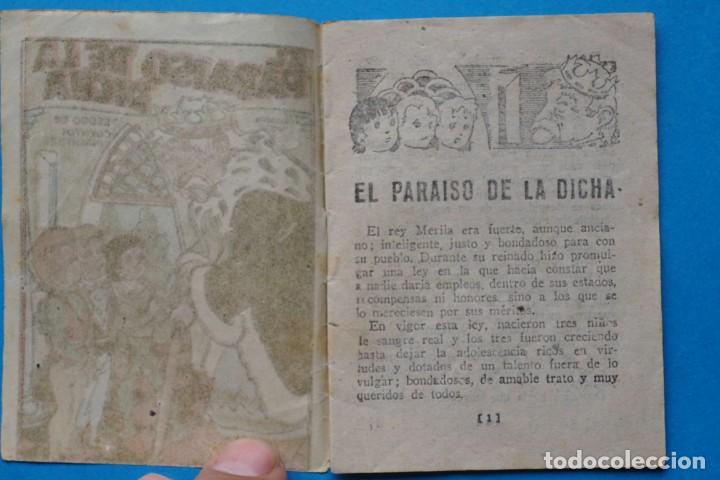 Libros antiguos: ANTIGUO CUENTO: EL PARA&Iacute;SO DE LA DICHA. EDITORIAL BRUGERA - Foto 2