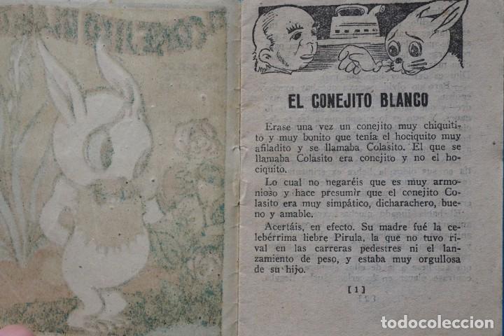Libros antiguos: ANTIGUO CUENTO: EL CONEJITO BLANCO, EDITORIAL BRUGERA - Foto 2