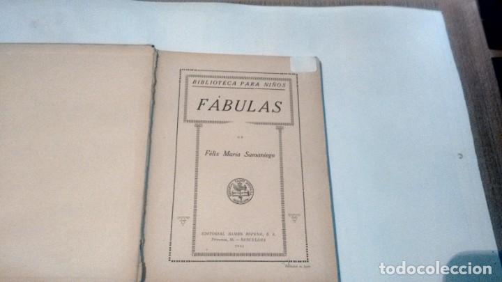 Libros antiguos: FABULAS DE SAMANIEGO - Foto 2