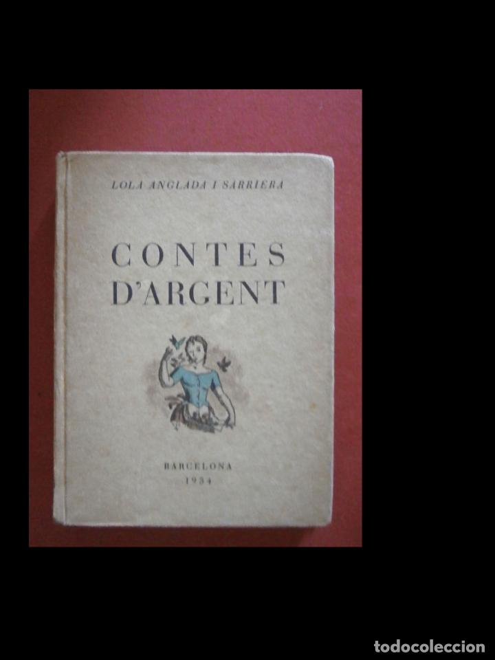 Libros antiguos: Contes dargent. Lola Anglada - Foto 1