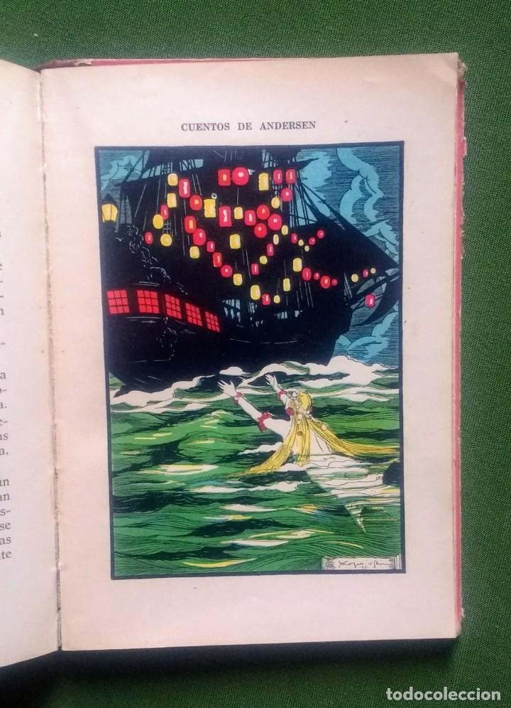 Libros antiguos: CUENTOS DE ANDERSEN - DALMAU CARLES, PLA - 1936 - Foto 6