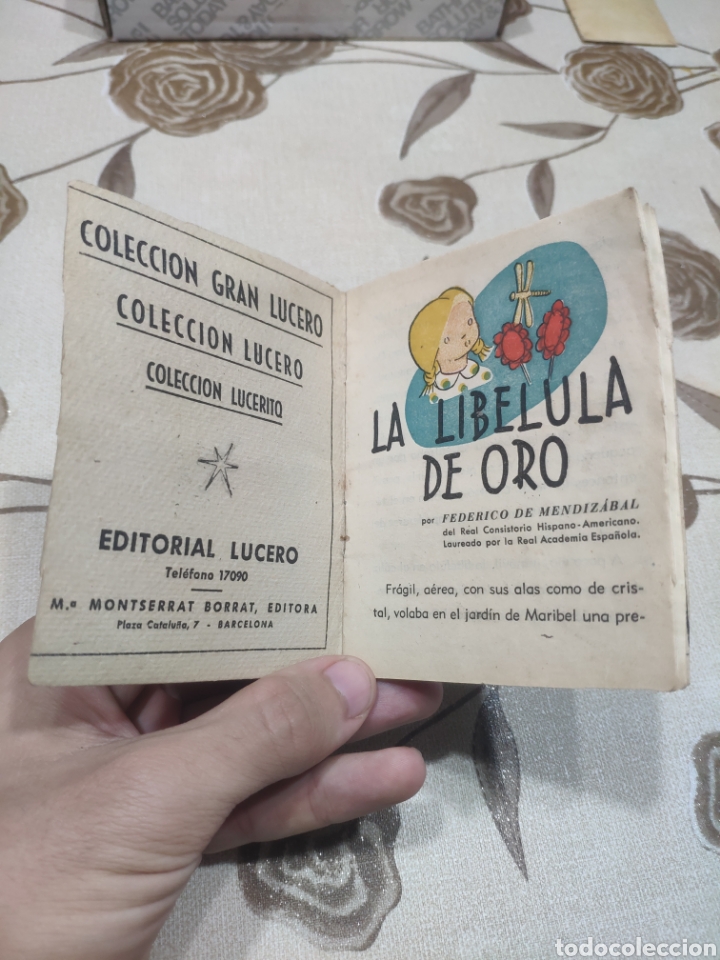 Libros antiguos: La lib&eacute;lula de oro - colecci&oacute;n Lucerito - Foto 3