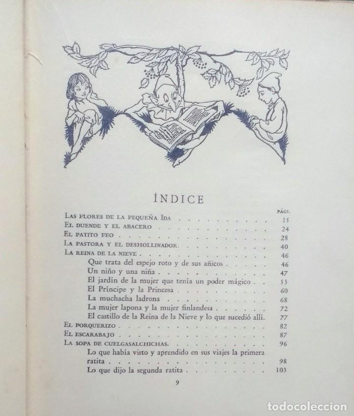 Libros antiguos: CUENTOS DE ANDERSEN - ILUSTRA RACKHAM - 1935 - CONSERVA LAS LAMINAS - Foto 3