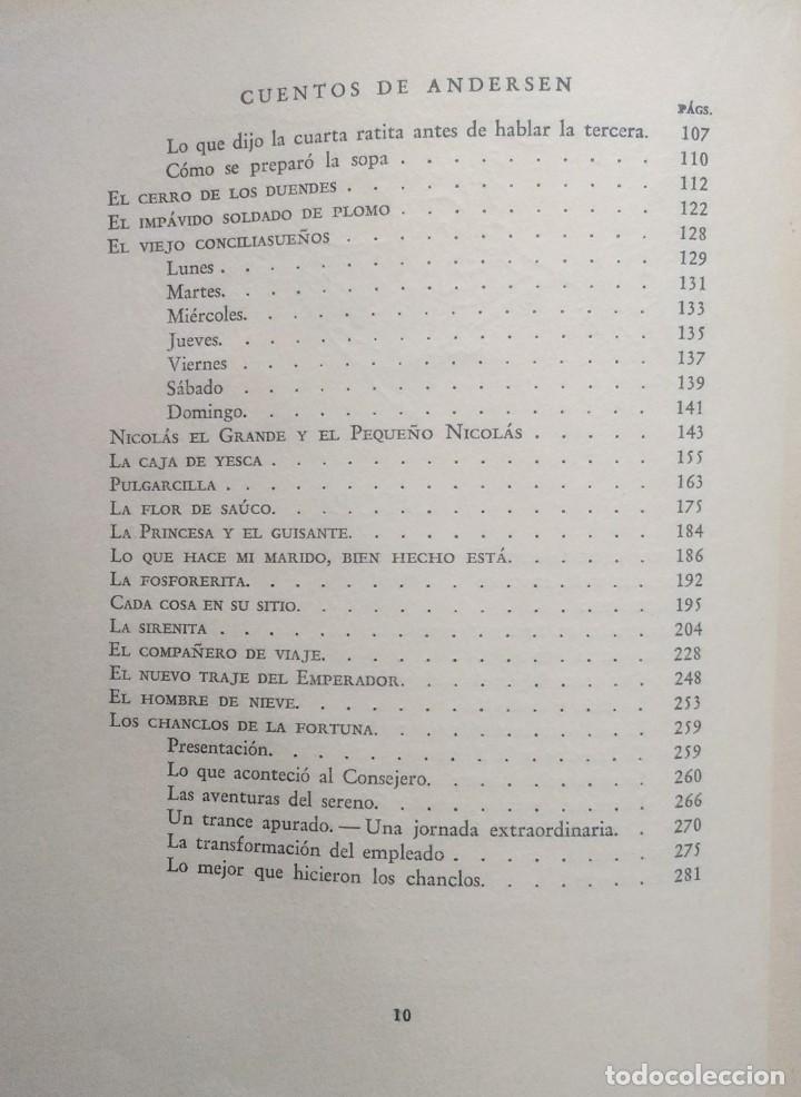 Libros antiguos: CUENTOS DE ANDERSEN - ILUSTRA RACKHAM - 1935 - CONSERVA LAS LAMINAS - Foto 4