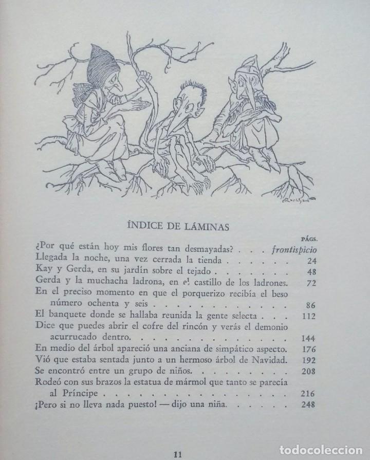 Libros antiguos: CUENTOS DE ANDERSEN - ILUSTRA RACKHAM - 1935 - CONSERVA LAS LAMINAS - Foto 5