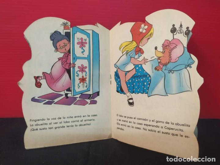 Libros antiguos: mini cuento troquelado caperucita roja vilmar - Foto 2