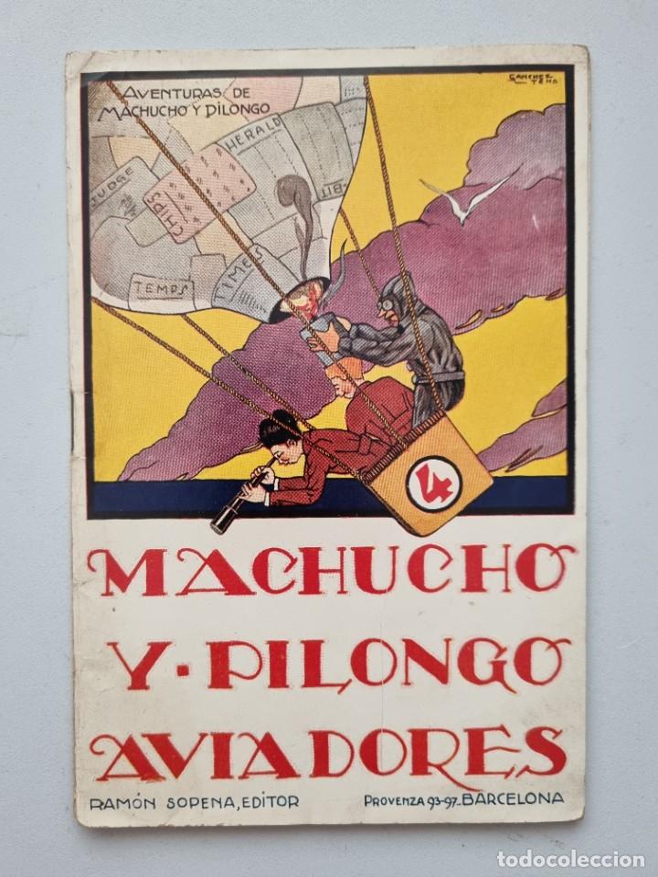 Libros antiguos: MACHUCHO Y PILONGO AVIADORES - Foto 1