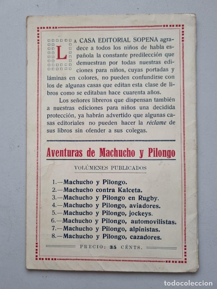 Libros antiguos: MACHUCHO Y PILONGO AVIADORES - Foto 2
