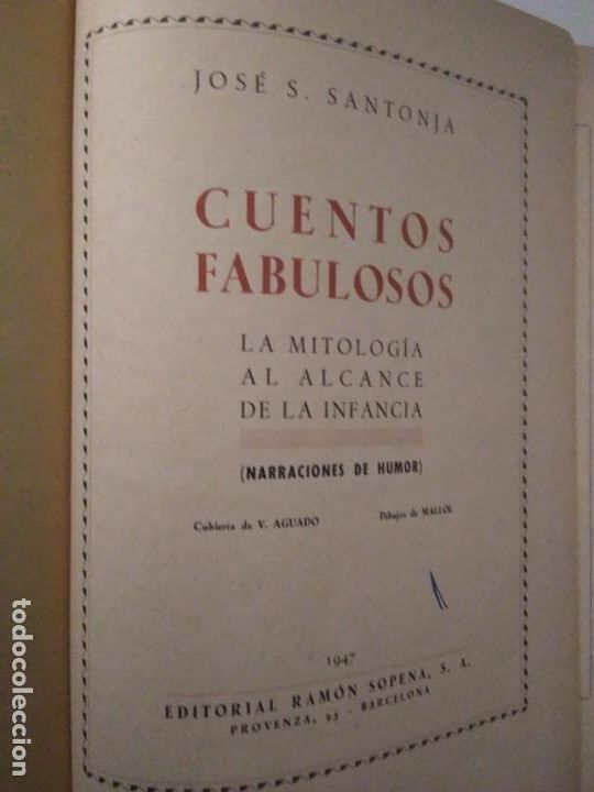 Libros antiguos: CUENTOS FABULOSOS - Foto 2