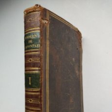 Libros antiguos: FABLES. TOME PREMIER (1824) / J. LA FONTAINE. LEFEVRE: BRIÈRE. TOMO 1. FÁBULAS. FALTAN 5 HOJAS.. Lote 362695575