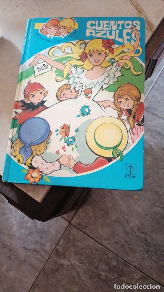 Libros antiguos: CUENTOS AZULES - Foto 2