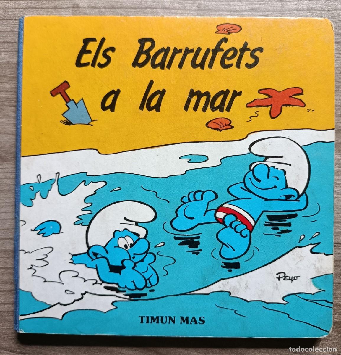 Libros antiguos: Cuento, comic, tebeo, TBO els Barrufets a la mar - Pitufas - Foto 1