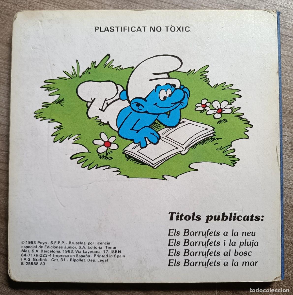 Libros antiguos: Cuento, comic, tebeo, TBO els Barrufets a la mar - Pitufas - Foto 5