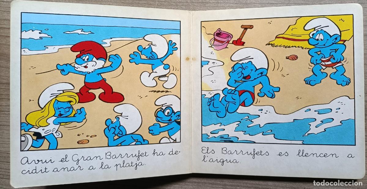 Libros antiguos: Cuento, comic, tebeo, TBO els Barrufets a la mar - Pitufas - Foto 3