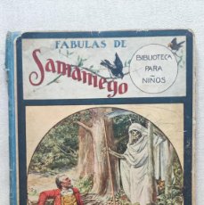 Libros antiguos: FÁBULAS DE SAMANIEGO. ED. RAMÓN SOPENA. Lote 366715471